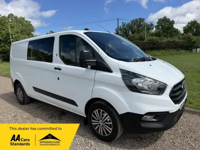 Used Ford Transit Custom S 105 HP (77 kW) 2022 White Van