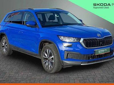 Used Skoda Kodiaq SE Drive 147 HP (108 kW) 2023 Energy blue SUV