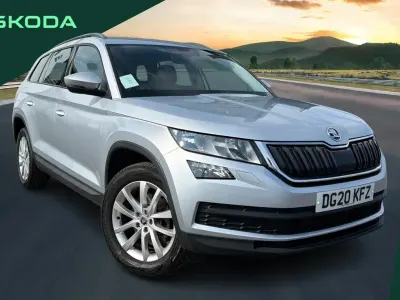 Used Skoda Kodiaq SE 150 HP (110 kW) 2020 Silver SUV