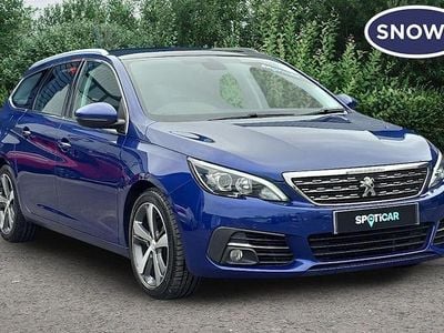 Used Peugeot 308 SW Allure 131 HP (96 kW) 2019 Blue Estate