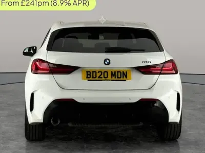 Used BMW 118 M Sport 140 HP (102 kW) 2020 White Hatchback