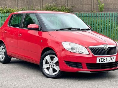 Used Skoda Fabia SE 105 HP (77 kW) 2014 Red Hatchback