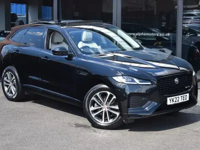 Używany Jaguar F-Pace R-Dynamic 204 KM (150 kW) 2022 Czarny SUV