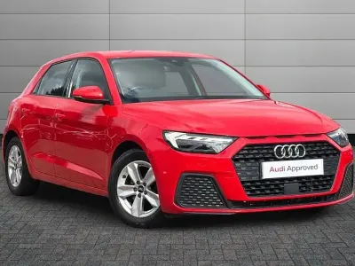 Used Audi A1 Sportback Design 108 HP (79 kW) 2021 Misano red Hatchback