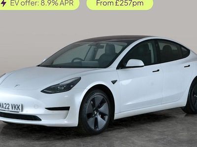 Used Tesla Model 3 Standard Range 208 kW (283 HP) 2021 White Sedan