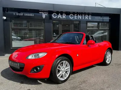 Used Mazda MX5 126 HP (92 kW) 2012 Red Cabriolet