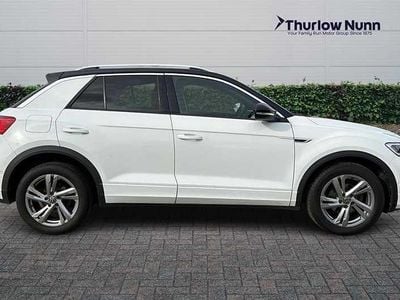 Used VW T-Roc R-line 150 HP (110 kW) 2023 White SUV
