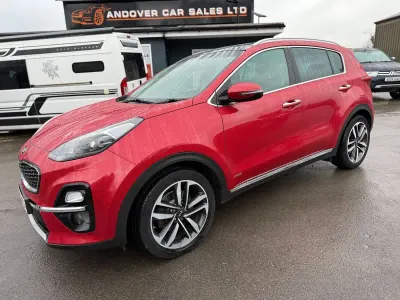 Used Kia Sportage 177 HP (130 kW) 2020 Red SUV