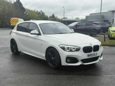 Used BMW 118 M Sport 136 HP (100 kW) 2019 White Hatchback