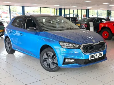 Used Skoda Fabia Design Edition 2025 Race blue Hatchback