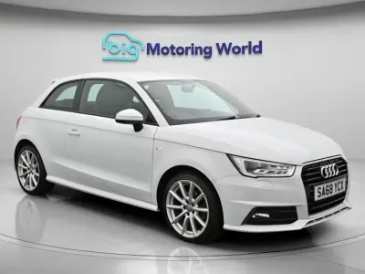 Used Audi A1 S-Line 125 HP (91 kW) 2018 White Hatchback
