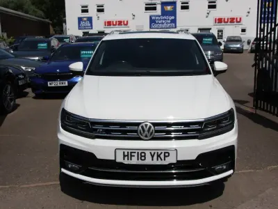 Used VW Tiguan R-line 2018 White SUV