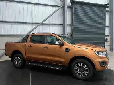 Used Ford Ranger Wildtrack 2021 Orange Pickup