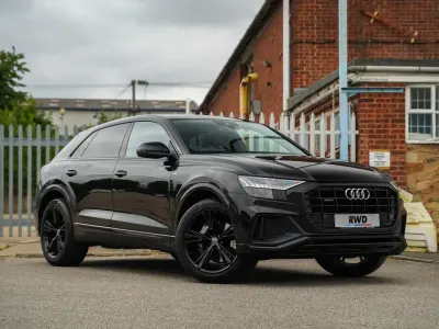 Used Audi Q8 S-Line 286 HP (210 kW) 2019 Black SUV