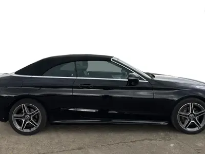 Used Mercedes C220 AMG Line Premium 194 HP (142 kW) 2019 Black Cabriolet