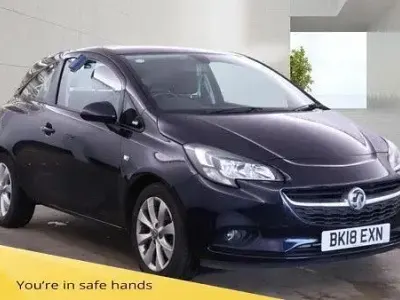 Begagnad Vauxhall Corsa 90 HK (66 kW) 2018 Blå Halvkombi