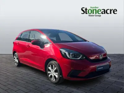 Used Honda Jazz Hybrid 109 HP (80 kW) 2020 Red Hatchback