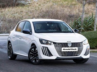 New Peugeot 208 Allure 101 HP (74 kW) 2025 White Hatchback