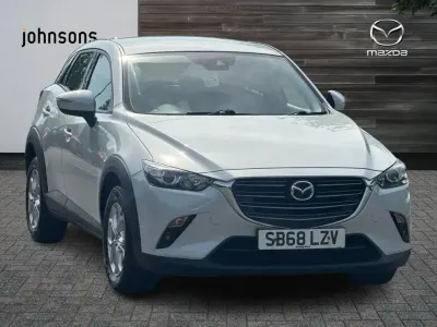 Usado Mazda CX-3 119 HP (87 kW) 2018 Prateado SUV