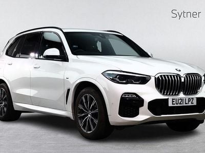 Used BMW X5 M Sport 282 HP (207 kW) 2021 White SUV