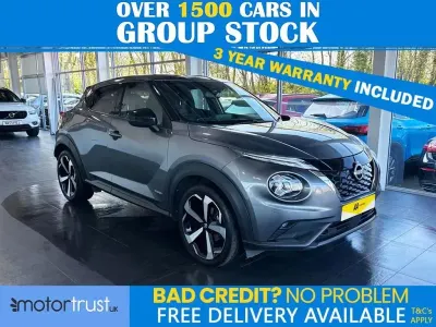 Usado Nissan Juke S 143 HP (105 kW) 2022 Cinzento SUV