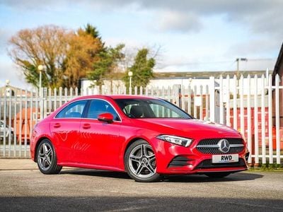 Used Mercedes A180 AMG line 2019 Red Sedan