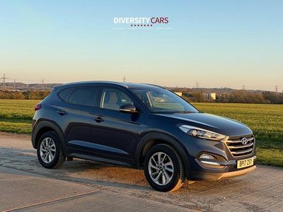 Used Hyundai Tucson SE 141 HP (103 kW) 2017 Blue SUV
