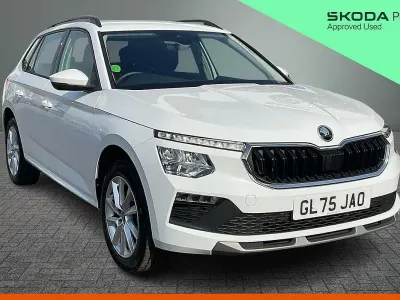 Used Skoda Kamiq SE 85 HP (62 kW) 2025 Moon white metallic SUV