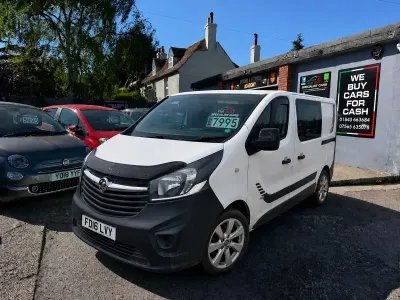 Second-hand Vauxhall Vivaro 120 CP (88 kW) 2016 Alb