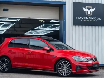 Used VW Golf VII GTD 184 HP (135 kW) 2019 Red Hatchback