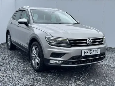 Used VW Tiguan SEL 150 HP (110 kW) 2016 Silver SUV