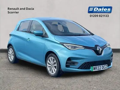 Used Renault Zoe Version S 100 kW (136 HP) 2022 Blue Hatchback