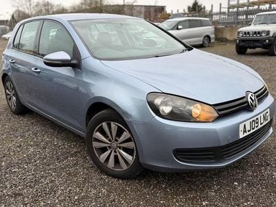 Used VW Golf VI S 2009 Blue Hatchback