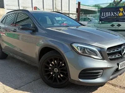 Used Mercedes GLA220 AMG line 177 HP (130 kW) 2017 Grey SUV