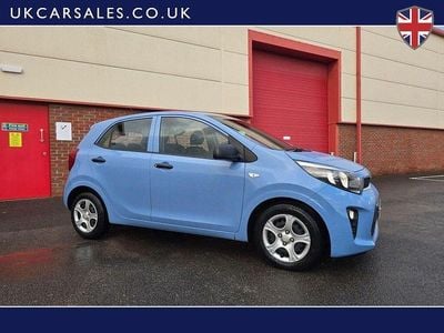 Used Kia Picanto 67 HP (49 kW) 2019 Blue Hatchback
