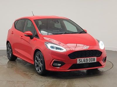 Used Ford Fiesta ST-Line 100 HP (73 kW) 2019 Red Hatchback
