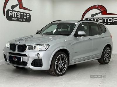 Silver Used 2017 BMW X3 M Sport SUV | £14,490 (Fair price)