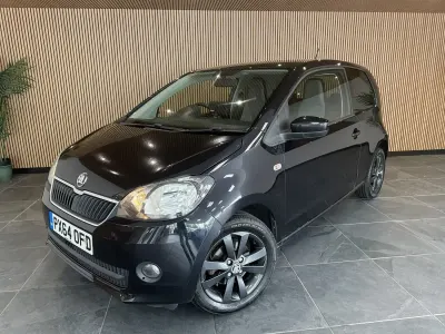 Used Skoda Citigo 75 HP (55 kW) 2014 Black Hatchback