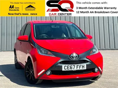Used Toyota Aygo x-style 2017 Red Hatchback