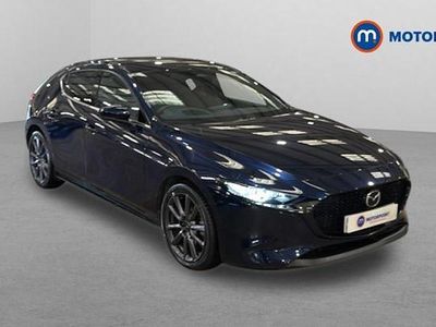 Used Mazda 3 Exclusive-Line 140 HP (102 kW) 2025 Blue Hatchback