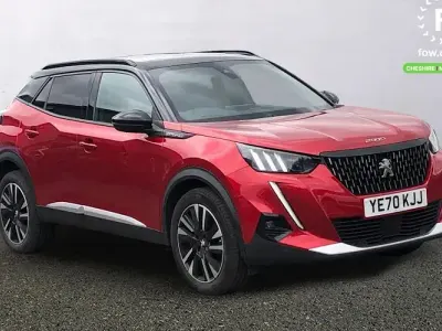 Second-hand Peugeot 2008 GT-line 101 CP (74 kW) 2020 Roșu SUV