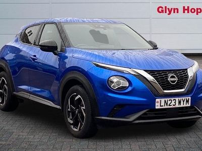 Used Nissan Juke N-Connecta 114 HP (83 kW) 2023 Blue SUV