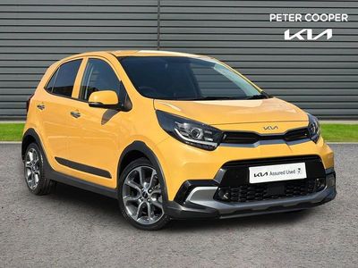 Used Kia Picanto X-Line 66 HP (48 kW) 2022 Yellow Hatchback