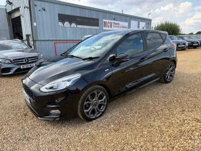 Used Ford Fiesta ST-Line 125 HP (91 kW) 2020 Black Hatchback