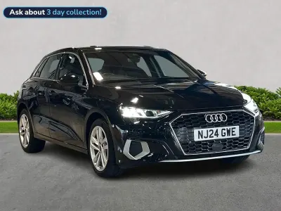 Used Audi A3 Sportback Sport 110 HP (80 kW) 2024 Black Hatchback