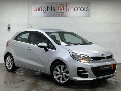 Silver Used 2015 Kia Rio Hatchback | £8,995 (Fair price)
