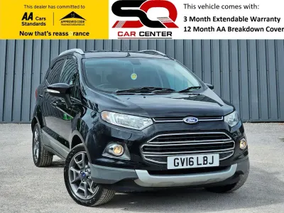 Usado Ford Ecosport Titanium 2016 Negro SUV