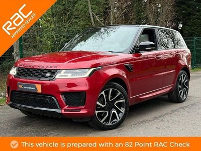 Red Used 2018 Land Rover Range Rover Sport HSE Dynamic SUV | £23,490 (Fair price)