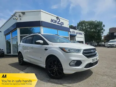 Used Ford Kuga ST-Line X 180 HP (132 kW) 2017 White SUV