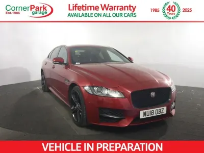 Used Jaguar XF R-Sport 2018 Red Sedan
